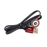 Cablu USB pentru incarcare lanterne PNI Adventure F75, cu contact magnetic, lungime 50 cm, PNI