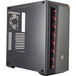 Carcasa pentru computer, Cooler Master, fereastra MasterBox MB510L, Negru/Rosu