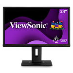 Monitor LED VA ViewSonic 24", Full HD, VGA, HDMI, Display Port, USB, Negru