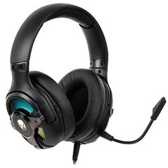 Casti Over-Head Kruger & Matz GAMING GH-100 RGB BLACK, KrugerMatz