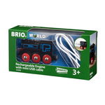 Brio - Locomotiva Reincarcabila Cu Cablu Usb