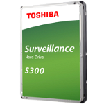 HDD Video Surveillance Toshiba S300 PRO (3.5'' 10TB, 7200RPM, 256MB, SATA 6Gb/s), bulk, TOSHIBA