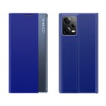 Husa Sleep Stand Case compatibila cu Xiaomi Redmi Note 12 / Poco X5 5G Blue, OEM