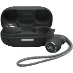 Casti audio in-ear JBL Reflect Aero TWS, True wireless, Bluetooth, Noise cancelling, 6 microfoane, IP68 (Negru), JBL