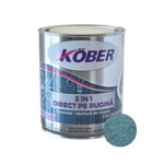 Vopsea alchidica pentru metal Kober 3 in 1 Hammer,interior/exterior, albastru,0.75 l, Hammer
