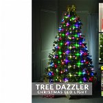 Instalatie luminoasa pentru brad de Craciun, 48 LED, jocuri lumini Tree Dazzler, HOME STORE
