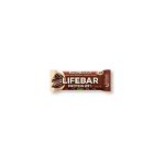 Lifebar plus baton cu ciocolata si proteine raw eco 47g, Lifebar