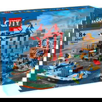 LEGO   City - Port si nava de transport marfa (60422), 1226 piese