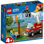 LEGO - Set de joaca Stingerea incendiului de la gratar , ® City, Multicolor