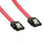 4World HDD Cable | SATA 3 | 304,8mm | catch | red