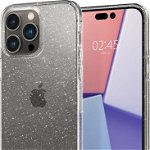Carcasa Spigen Liquid Crystal compatibila cu iPhone 14 Pro Glitter Crystal, Spigen