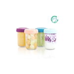 Babymoov - Set 4 boluri gradate din sticla, 220 ml, Babymoov