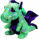 Plus 24 cm Boos Cinder Dragon Verde, TY, TY