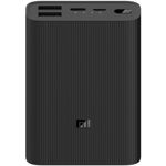 Incarcator portabil universal Xiaomi MI Power Bank 3 Ultra Compact, 10000 mAh, Fast Charge (22.5W), Dual USB-A + USB type C, Black, Xiaomi