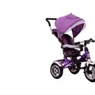 Tricicleta pentru copii Go Kart cu scaun reversibil, mov