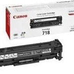 Toner Canon CRG718BK, Black, capacitate 3.400 pagini, 763.00