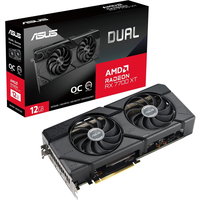 Placa video ASUS Radeon RX 7700 XT DUAL OC 12GB GDDR6 1‎92-bit