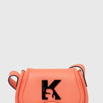 Geantă KARL LAGERFELD 235J3041 J183 Coral, KARL LAGERFELD