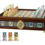 Joc de sah - The Hogwarts Houses Quidditch Chess Set | The Noble Collection, The Noble Collection