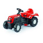 Tractor cu pedale Ranchero 52x81. 5x45 cm rosu, Dolu