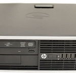 Calculator Sistem PC Refurbished HP 8200 Elite SFF, Intel Core i7-2600 3.40GHz, 8GB DDR3, 120GB SSD, DVD-RW (Negru)