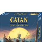 Joc de societate CATAN Extensie - Pirati si exploratori 3/4 PE24EXT, 10 ani+, 2-4 jucatori