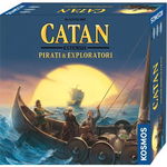 Joc de societate CATAN Extensie - Pirati si exploratori 3/4 PE24EXT, 10 ani+, 2-4 jucatori