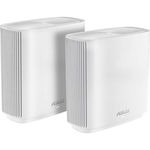 Asus ac3000 tri band whole home mesh zenwifi system, ct8 white 2 pack