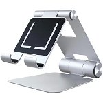 Stand ajustabil Satechi R1 din aluminiu pentur tableta sau laptop (Argintiu), Satechi