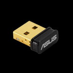 Mini dongle Bluetooth 5.0 Asus, USB2.0 type A, up to 40M BLE Coverage, Energy Saving, 2402~2480 MHz, GFSK for 1M/2Mbps, π/4-DQPSK for 2Mbps; 8- DPSK for 3Mbps., Asus