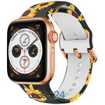 Curea silicon compatibila Apple Watch versiune 1/2/3/4/5/6 (38/40) V11, SMARTECH
