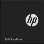 SSD, HP, Model S650, 480GB, 2,5", SATA III, Memorie flash NAND, Negru