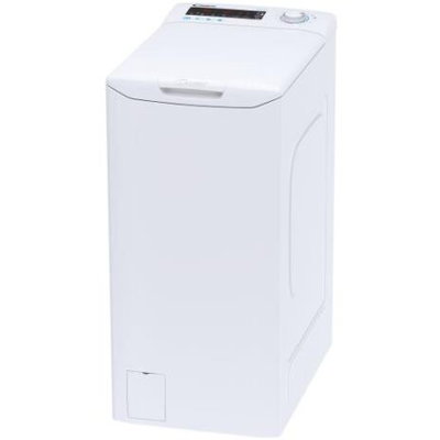 CANDY Masina de spalat rufe cu incarcare verticala Candy CSTG 285TME/1-S, 8.5 kg, 1200 RPM, Motor Inverter, Mix Power Systems, Gentle Touch Opening, Clasa B, Alb, CANDY