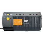 Incarcator gp batteries gpaccpb32000, recyko compatibil nimh universal (aa/aaa/9v/c/d), nu include acumulatori, wall charger, 4 led-uri indicare