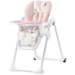 Scaun de masa Kinderkraft Yummy, Roz