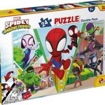 Lisciani LISCIANI MARVEL PUZZLE DF PLUS 24 SPIDEY - LET`S CHALLENGE., Lisciani