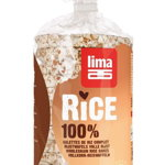 Rondele de orez expandat cu sare bio 100g Lima