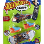Set Hot Wheels Skate - Tour De Fast Stalk Shred Tony Hawk Fingerboard (hng55) 
