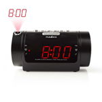 Radio digital cu alarma si proiectie 0.9" LED FM alarma duala Snooze Nedis