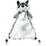 BabyOno Toy pătură mini cu animal de pluș cu clips Racoon Rocky 1 buc, BabyOno