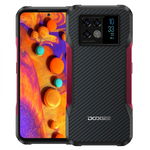 Telefon Mobil Doogee V20, Procesor MediaTek Dimensity 700, AMOLED 6.43inch, 8GB RAM, 256GB Flash, Camera Tripla 64 + 8 + 20MP, Wi-Fi, 5G, Dual Sim, Android (Negru/Rosu), Doogee