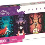 1000 Piese Panorama Disney Princess, Clementoni