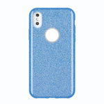 Husa de protectie, Glitter Case, LG G7 ThinQ, Albastru, OEM