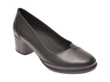 Pantofi FLAVIA PASSINI negri, 10899, din piele naturala