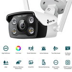 "TP-LINK VIGI 4MP Outdoor Bullet Network WIFI Camera,VIGI C340-W(4mm), 1/3""Progressive Scan CMOS, obiectiv: 4mm, F1.6, unghi v, TP-LINK