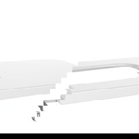 Capac bideu Roca The Gap Compact Square alb, Roca