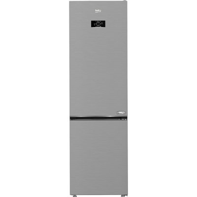 Combina frigorifica Beko B5RCNA406HXB1, 355 l, No Frost, AeroFlow, HarvestFresh, MaxStore, H 203,5 cm, Metal Look, Clasa C