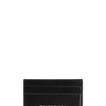 Balenciaga BALENCIAGA Cash leather credit card case BLACK, Balenciaga