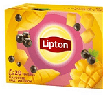 Ceai Lipton fructe mango&coacaze 20 plicuri, Lipton