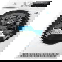 Electrolux Uscator de rufe Electrolux EW7D395UCE, Pompa de cladura, 9 kg, Clasa C, Motor Inverter, Wi-Fi, Display LED, DelicateCare, SensiCare, Iluminare interioara, Alb, Electrolux